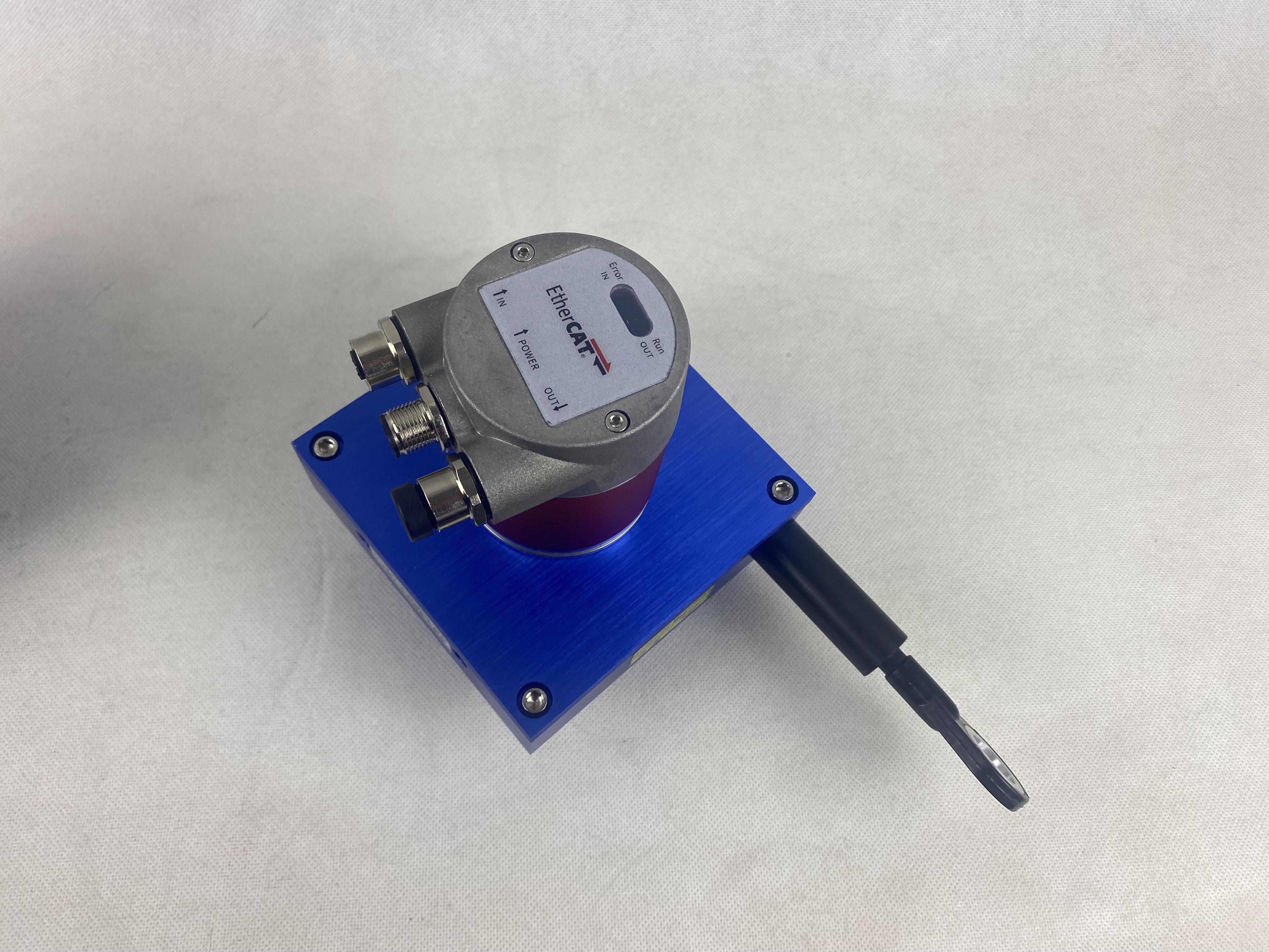 拉线位移传感器根据变化自动调节高度