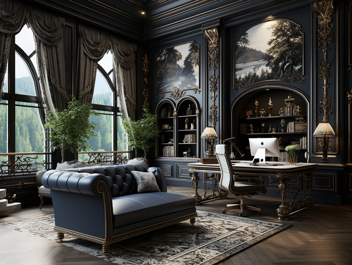 欧式办公室装修设计风格