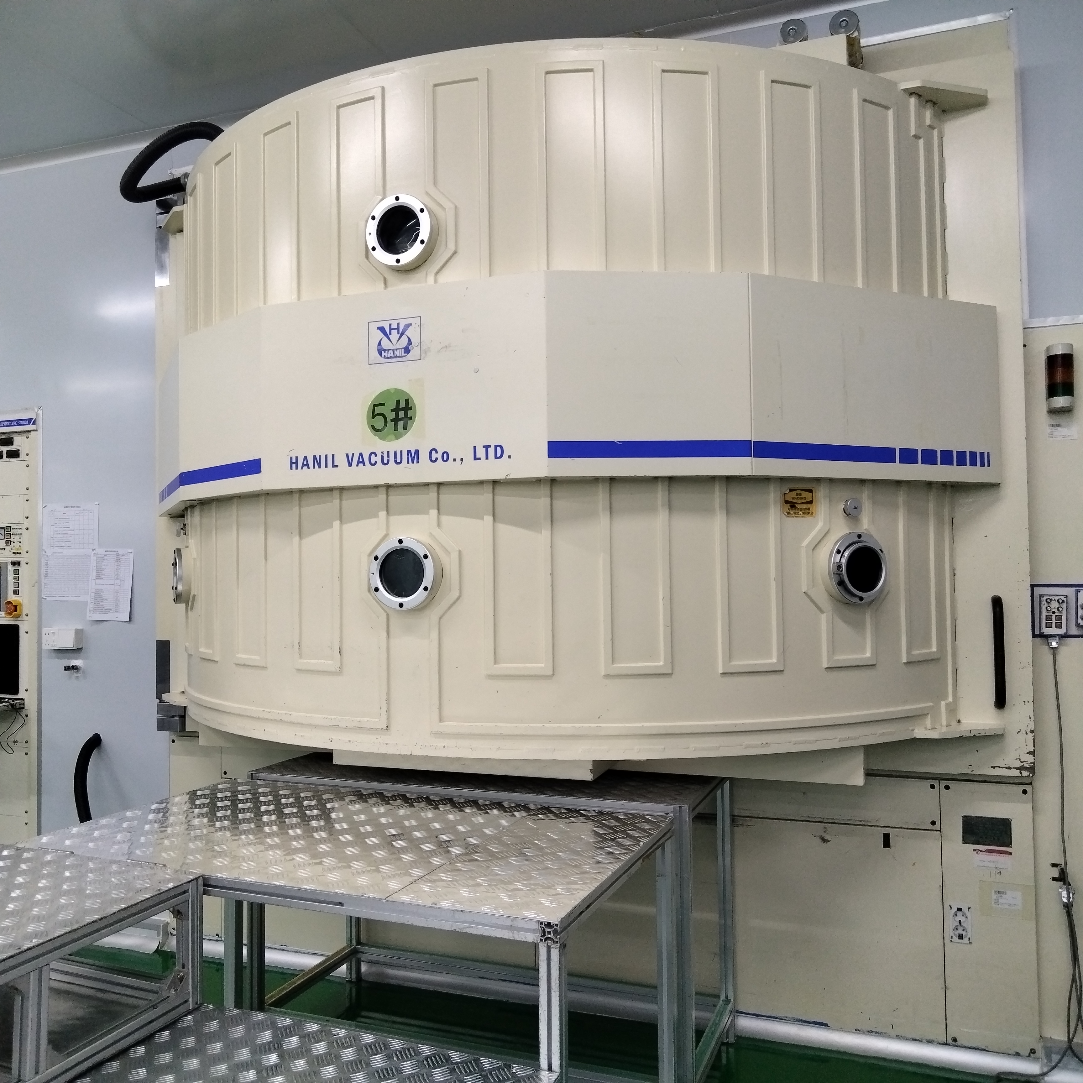 二手韩一镀膜机 光学镀膜线 真空镀膜机 电镀机适合:ar膜 af膜