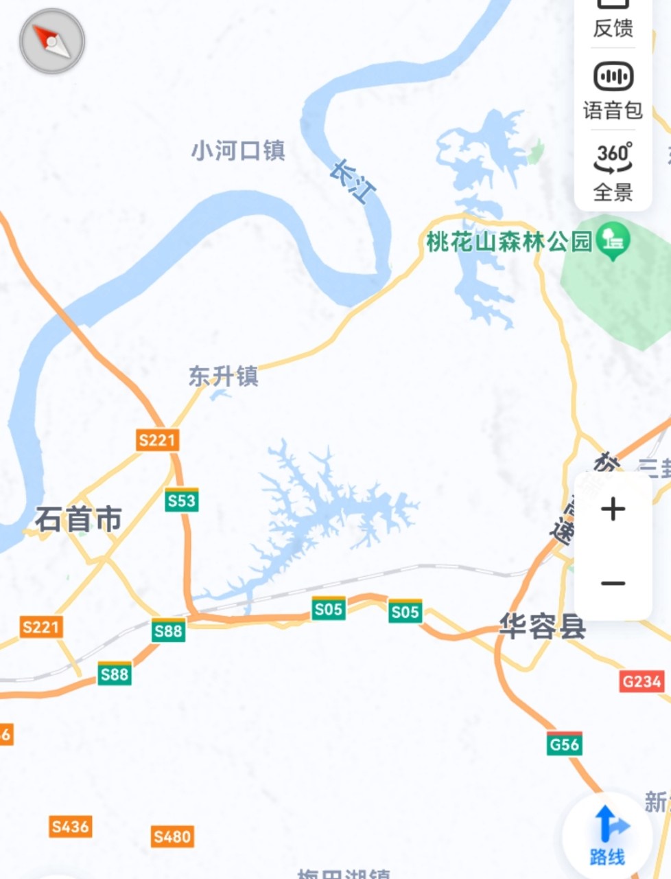 石首市地图全图高清版图片