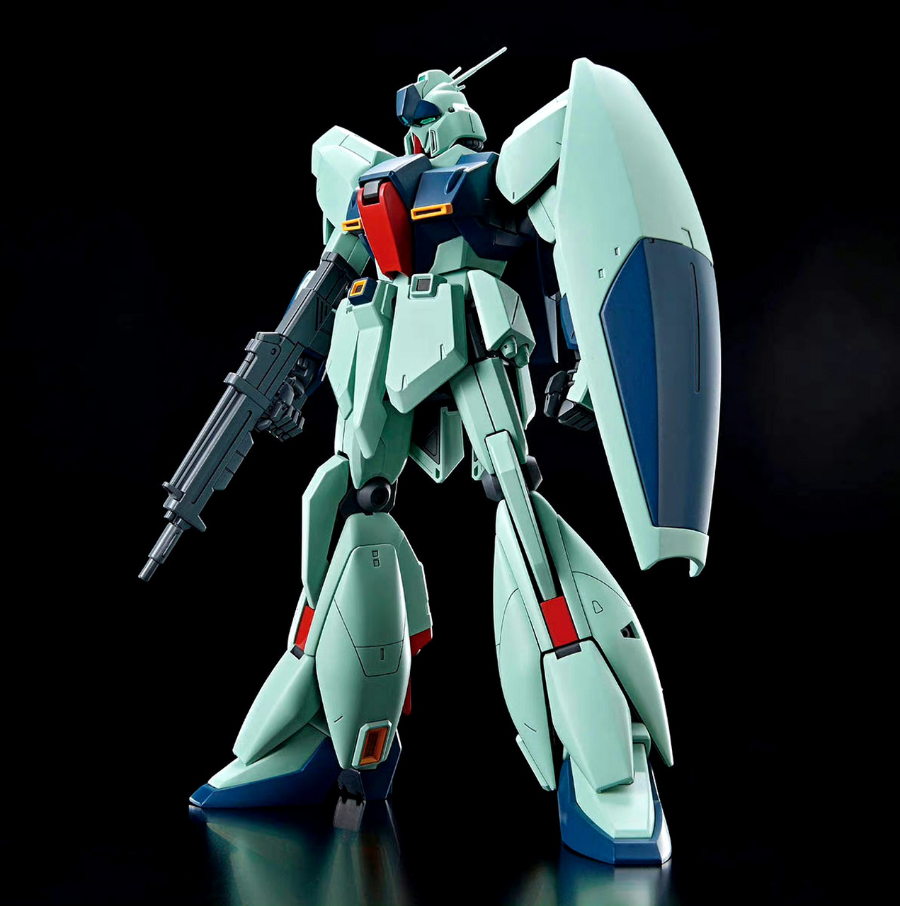 模型欣赏:gundam side-f限定 mg 灵格斯 逆袭的夏亚ver,该机是夏亚之