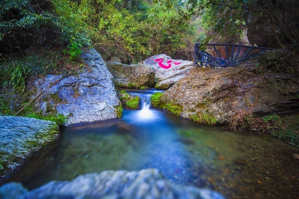 宁国夏霖九天银瀑布风景区,一处如诗如画般山水胜地