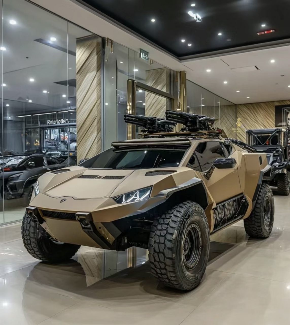 豪车的性能配上装甲和输出,那就是末日战车的最好形态[嘻嘻]