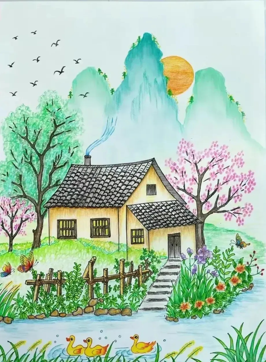 春天来了, 关于春天的美景画分享来了 每一副都是那么漂亮, 赶紧收藏