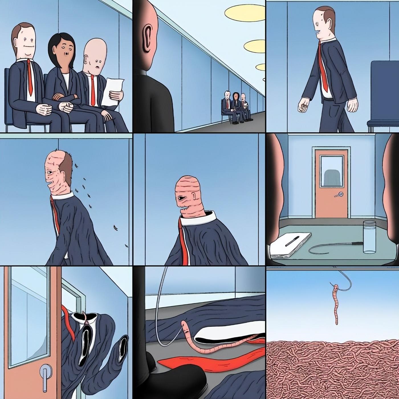 39张细思极恐的漫画被扭曲的幽默