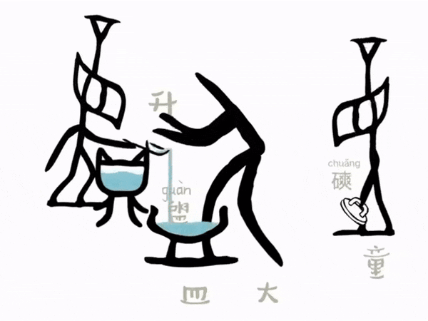 并于一年多后的2023年11月30日,黄丽洁团队在抖音发布"用甲骨文还原