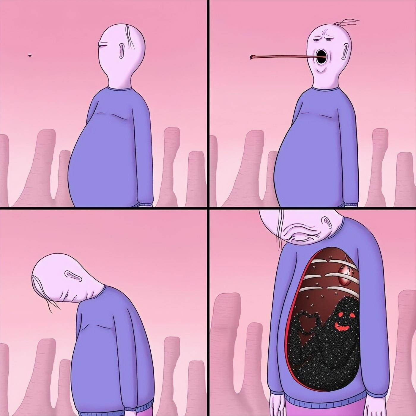 39张细思极恐的漫画被扭曲的幽默