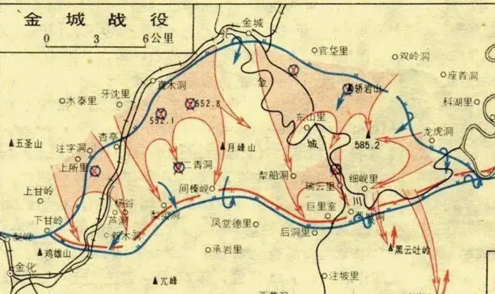 金城战役:志愿军轰出1900吨炮弹打残韩军,美军为何不出手?