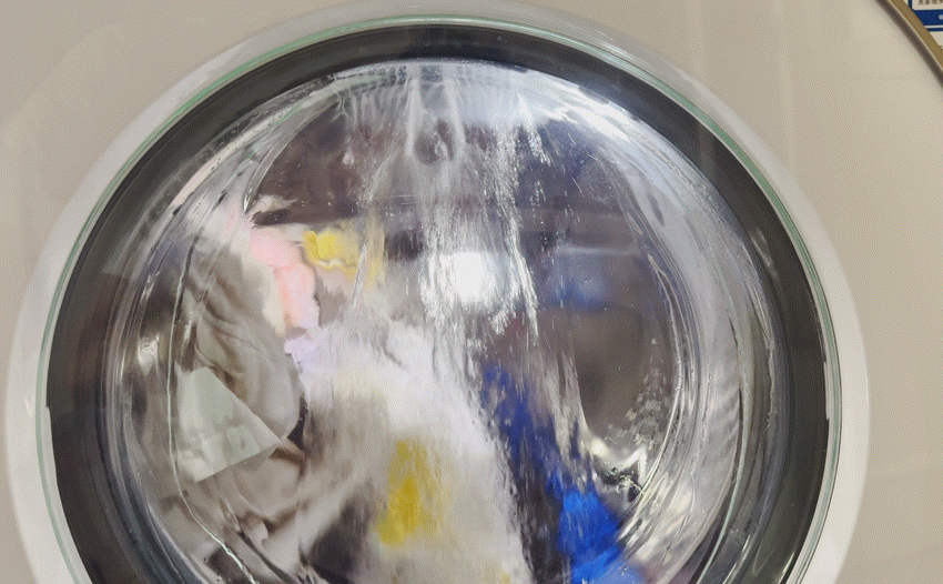 天花板级洗净比全嵌超薄机身tcl超级筒洗衣机t7h开年王炸