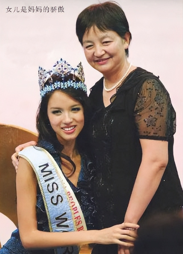 回顾世界小姐张梓琳37岁生二胎不嫁豪门嫁爱情老公颜值超高