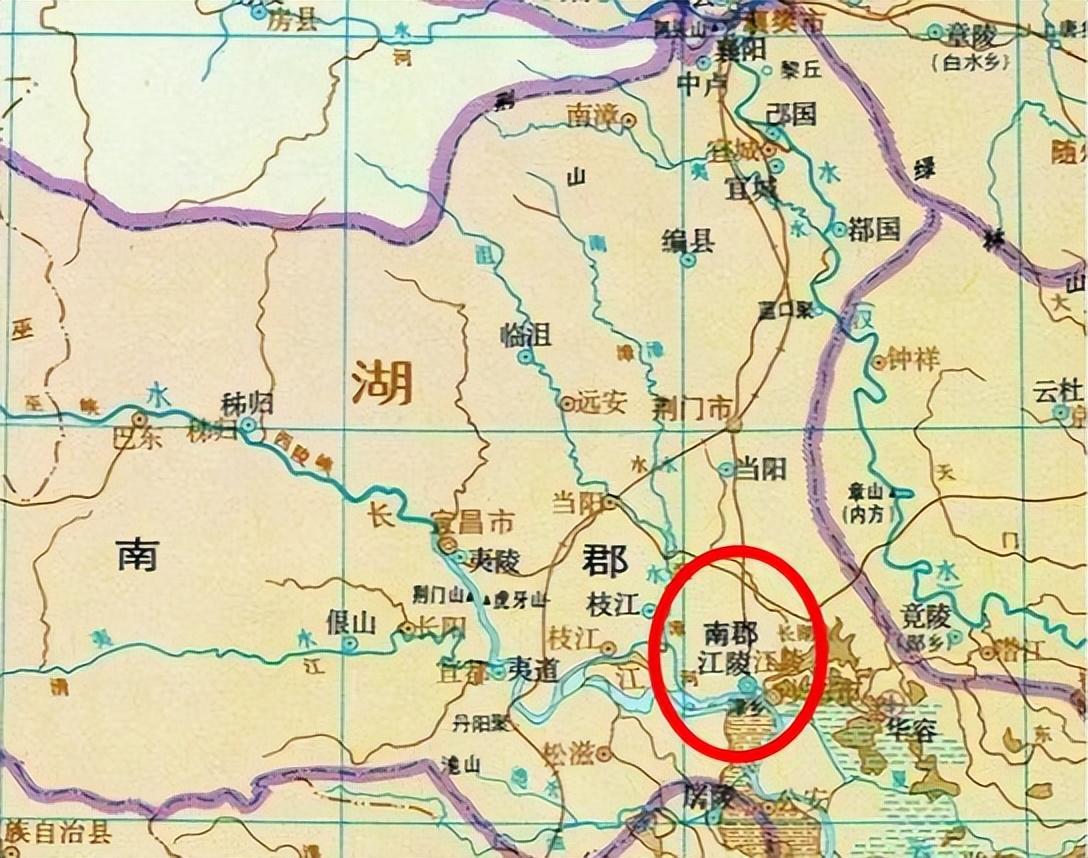 三国江陵地图图片