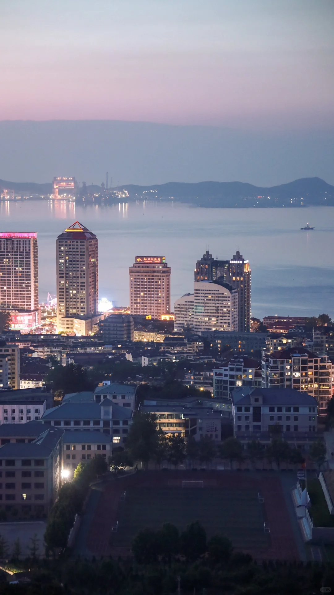 烟台夜景最漂亮的地方图片