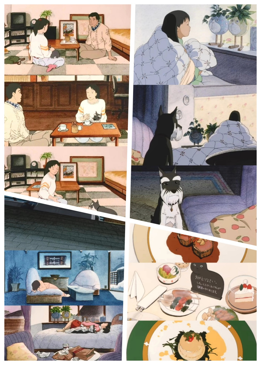 《祈愿物语》  这部动画以温馨的方式,讲述了半留守儿童裕美酱的故事.