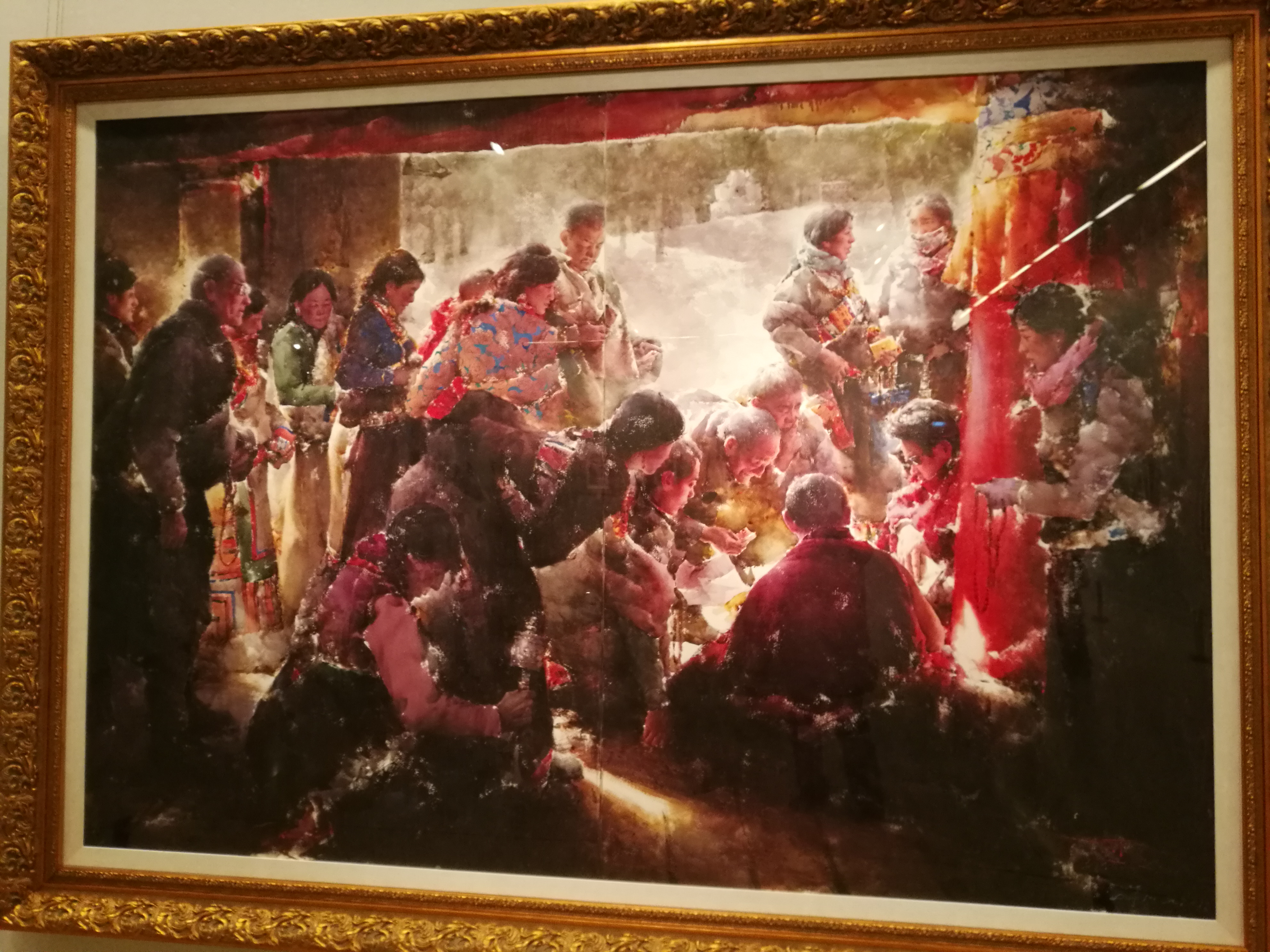 中国美术馆黄华兆水彩人物画展