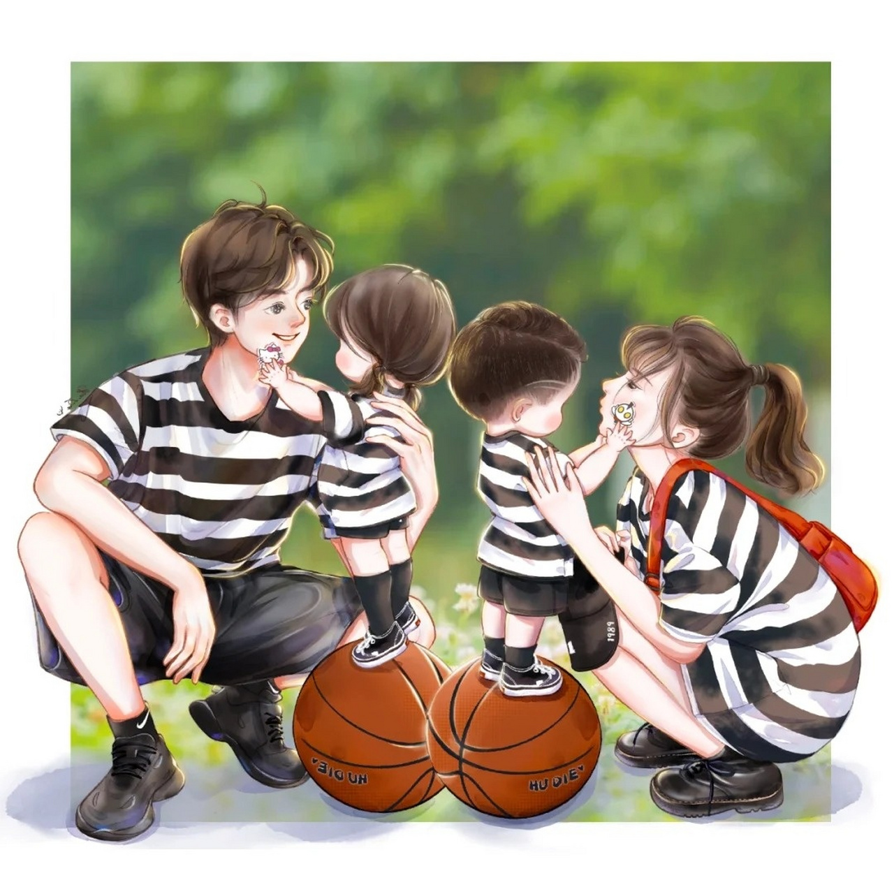 🤗让它们成为你微信头像的首选,时刻感受家庭的温