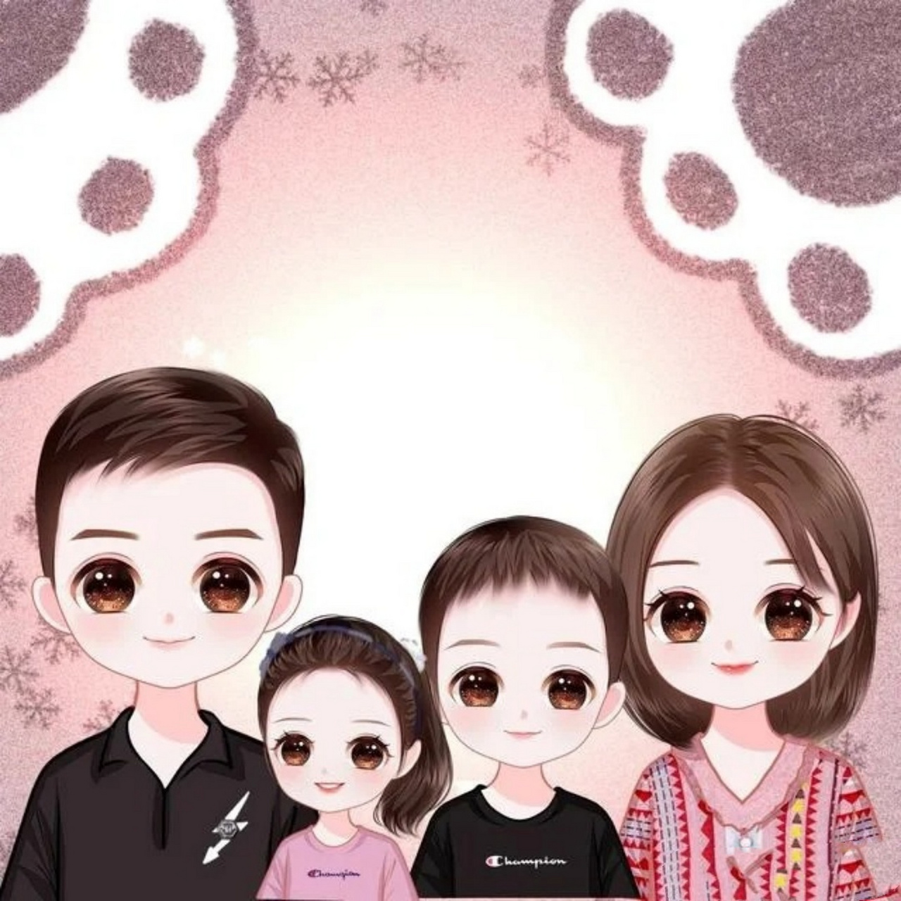 🤗让它们成为你微信头像的首选,时刻感受家庭的温