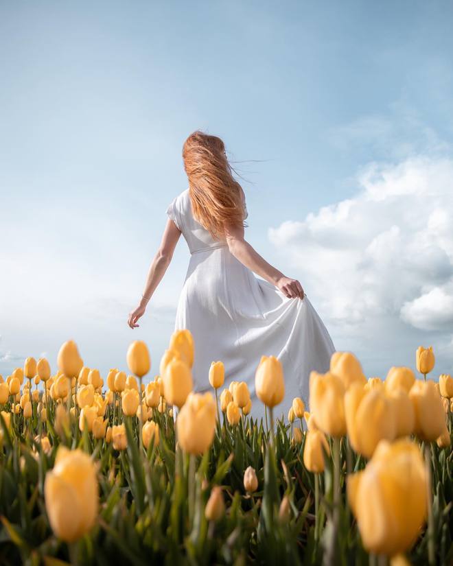 踏春赏花拍人像,这11个漂亮姿势,拍照自然优雅又清新