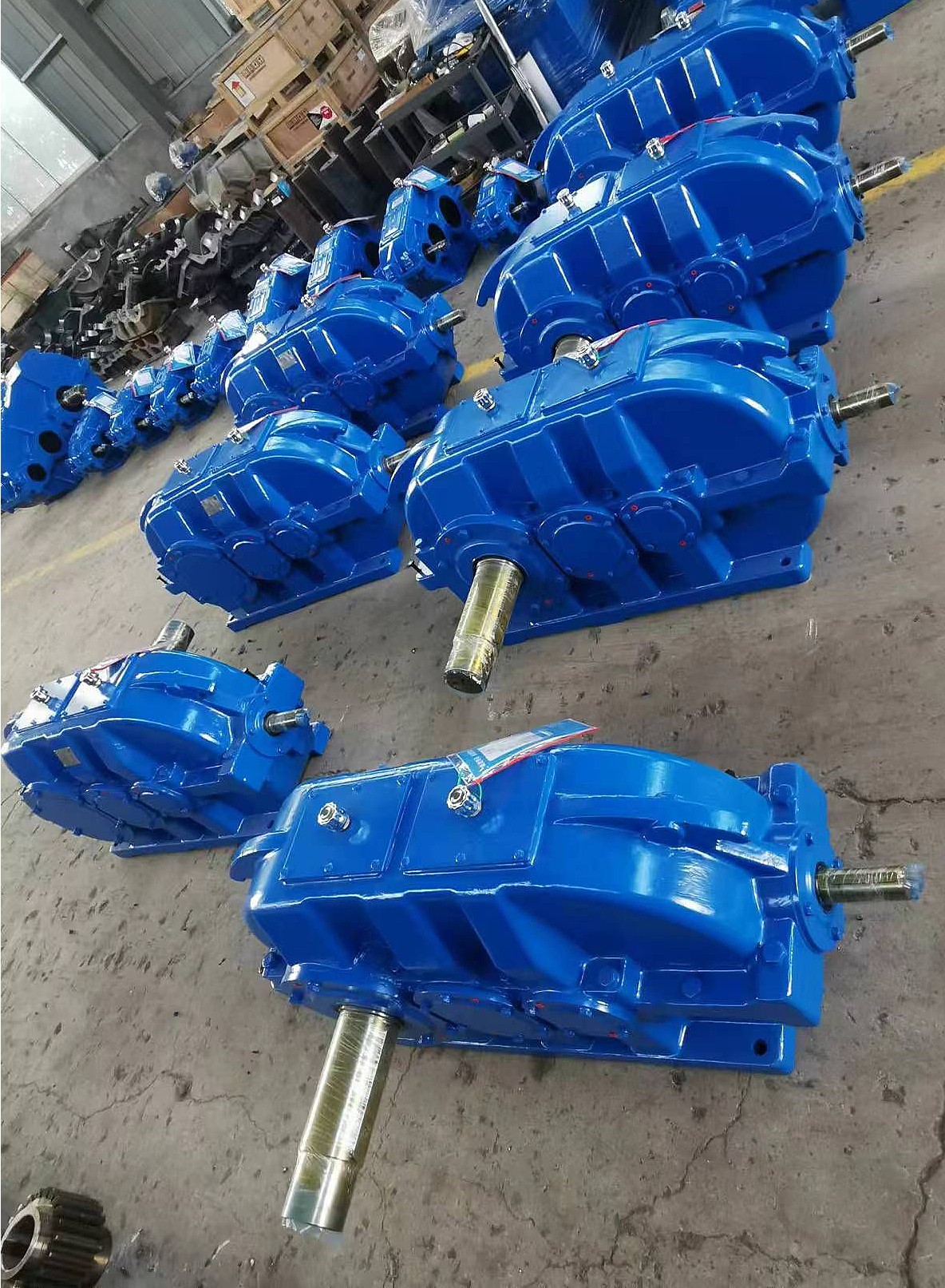 zsy355-56-v高速轴双出型减速机 运输机械配套用齿轮减速器配件