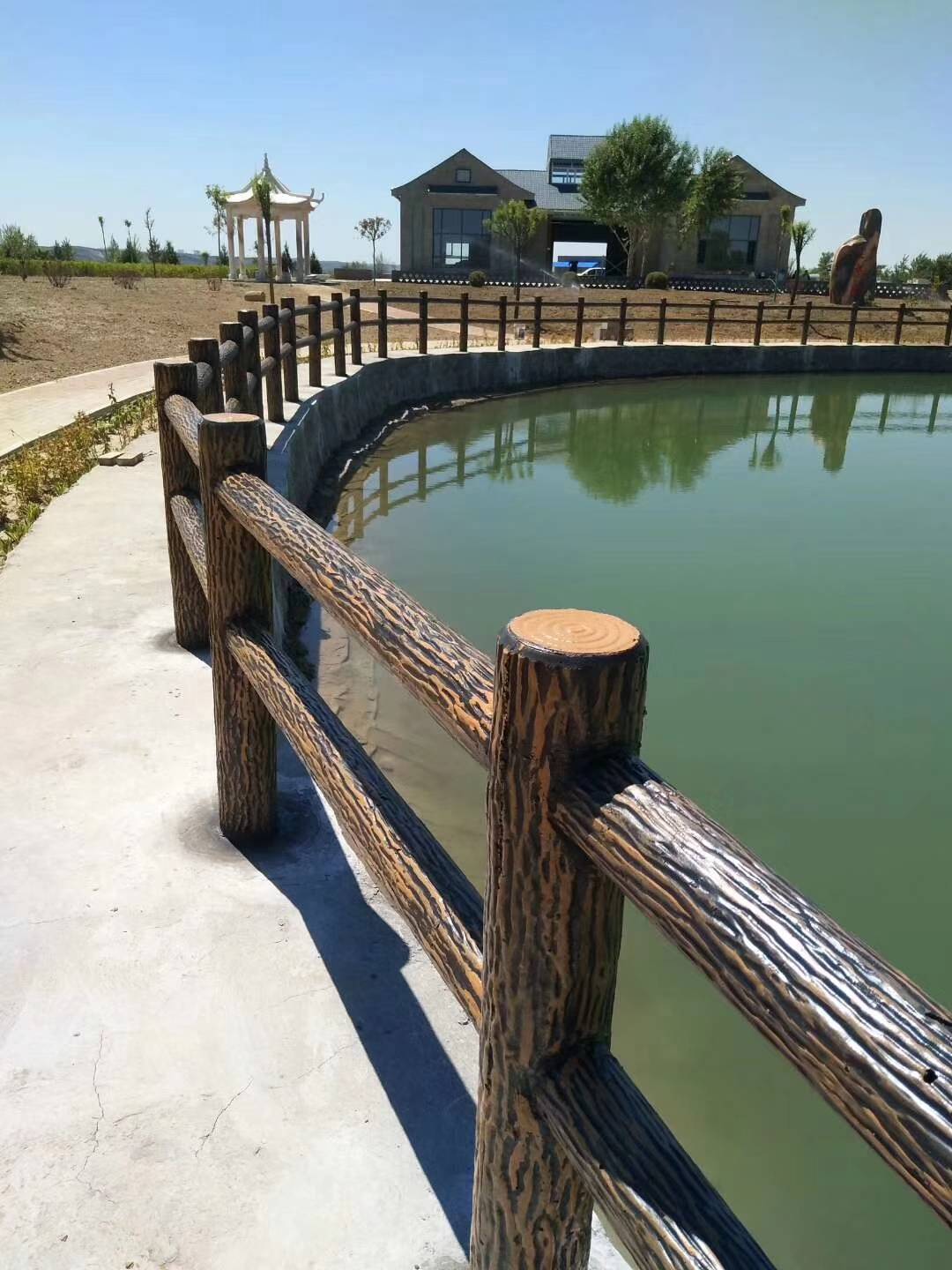 仿木栏杆生产厂家##混凝土仿木纹栏杆制作厂家##仿木栏杆施工厂 