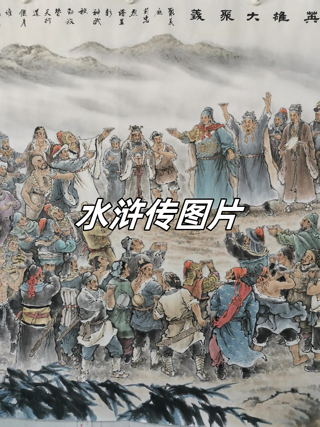 描绘了宋代一群草莽英雄聚集梁山泊,反抗腐败政权,斗争求生存的传奇