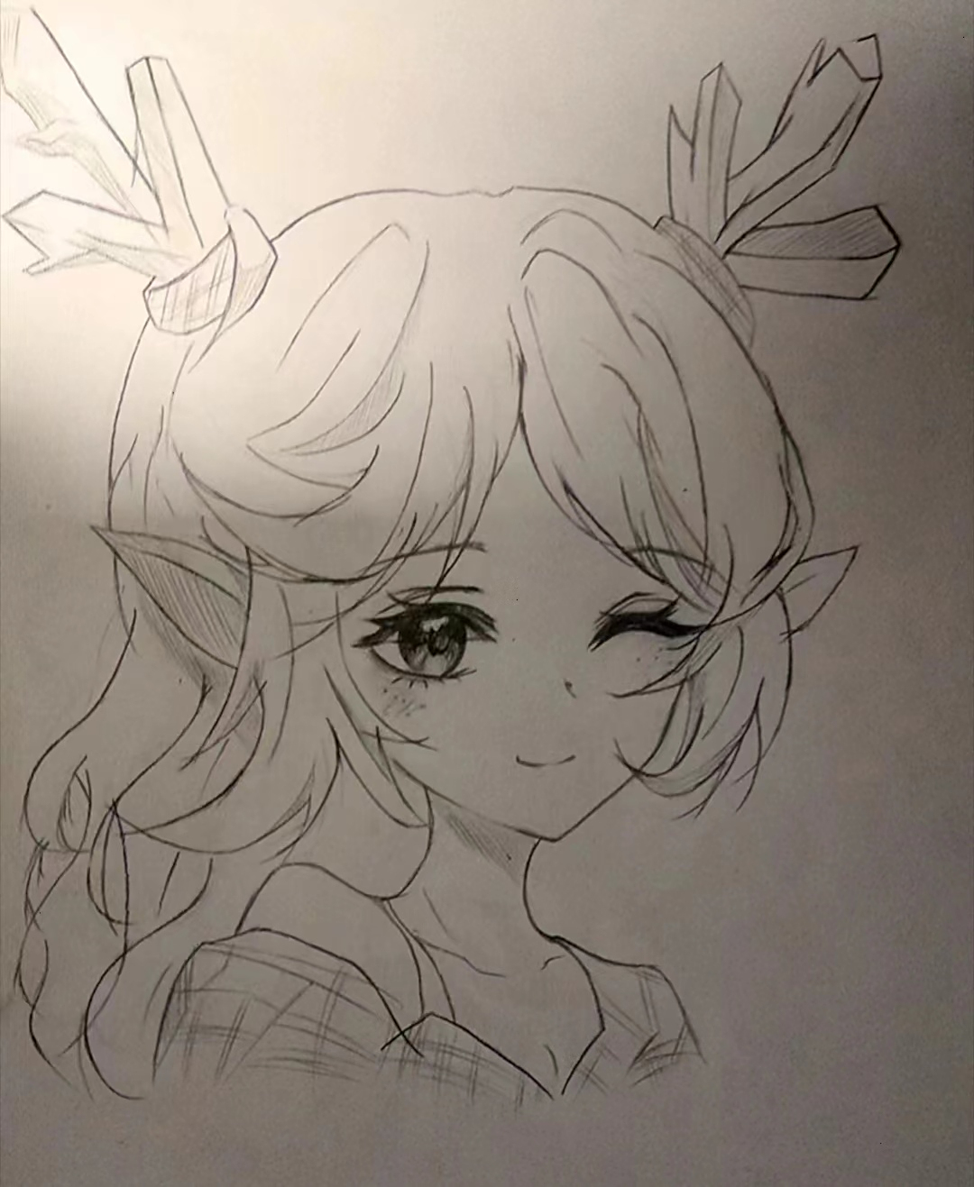 可爱的瑶瑶公主怎么画