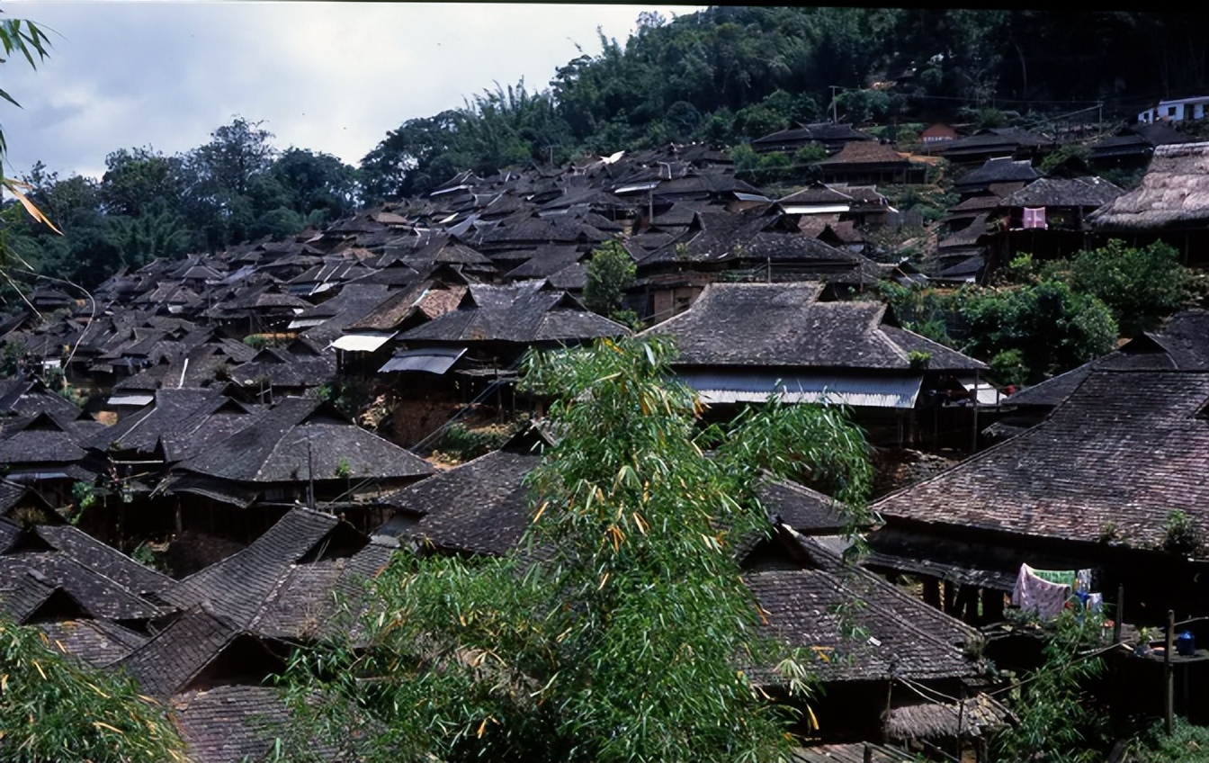 西双版纳村庄图片