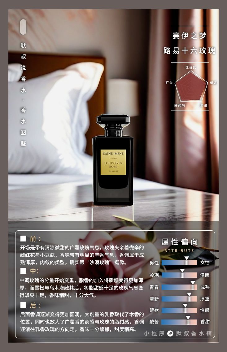 馥郁大气,高分好闻玫瑰香丨赛伊之梦 路易十六玫瑰