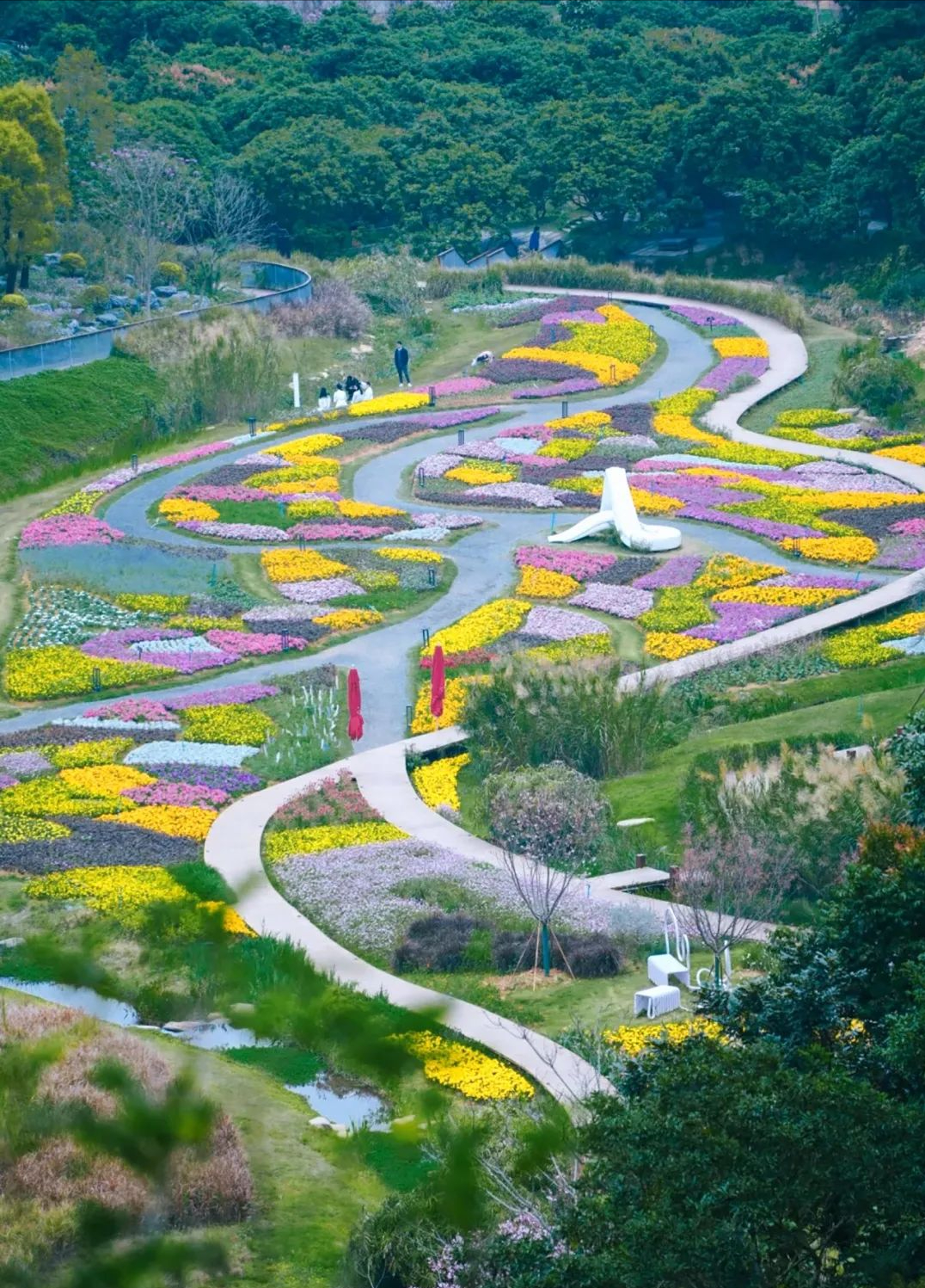 天人山水玉英谷图片