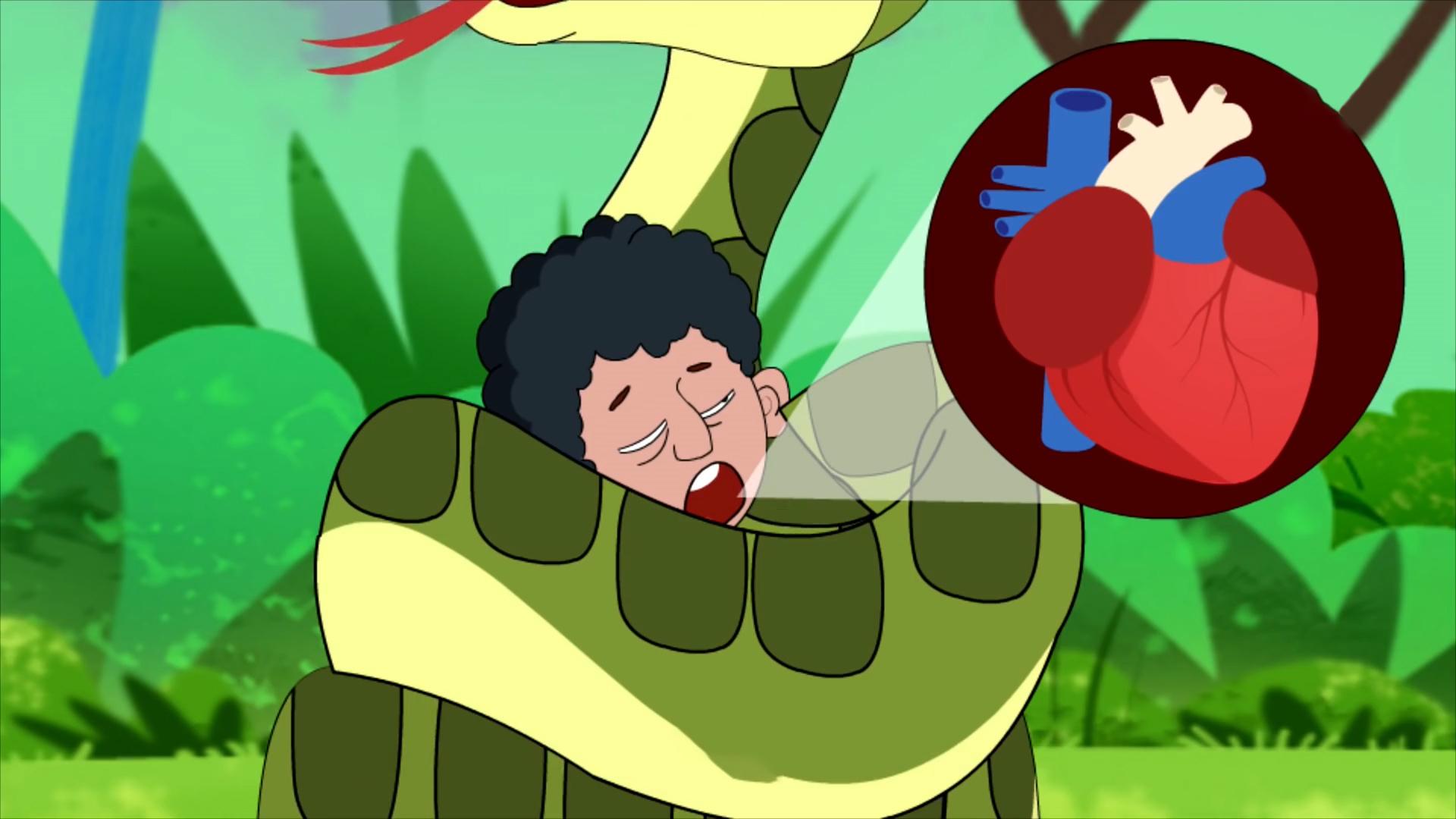 纪实如果被蟒蛇吞了身上有把匕首有没有可能切开蛇腹爬出来