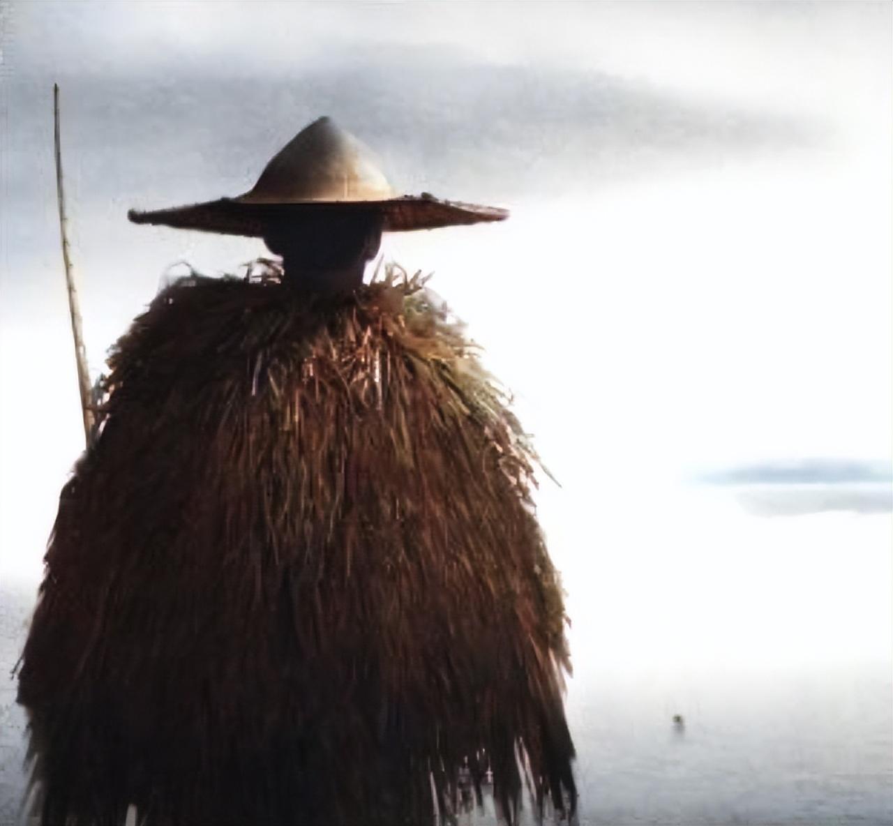 古人怎样防雨的不光有伞还有蓑衣斗笠雨天其实是一种享受