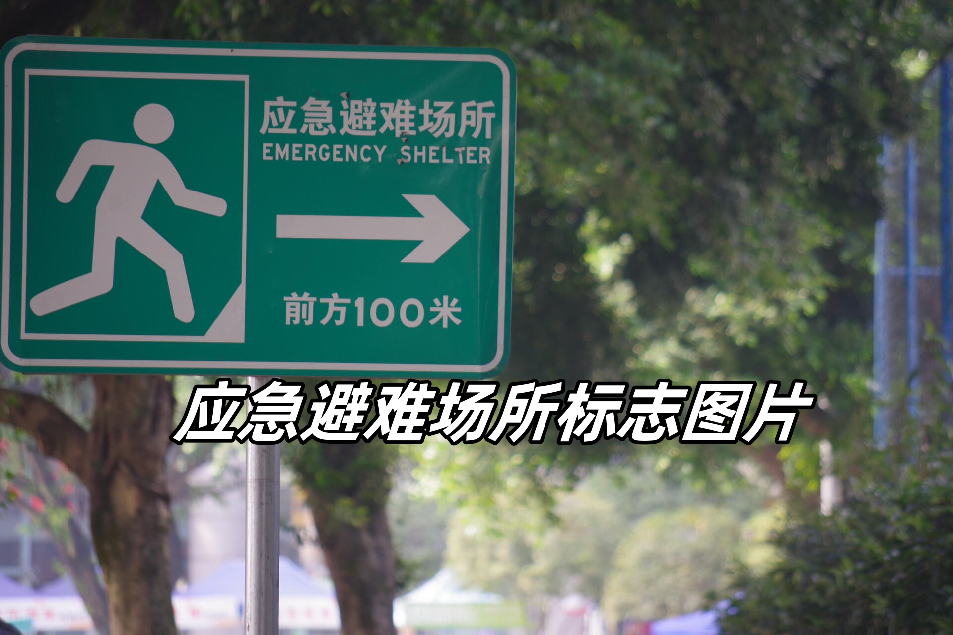 它是安全的象征,指引着人们在紧急情况下寻找庇护的方向.