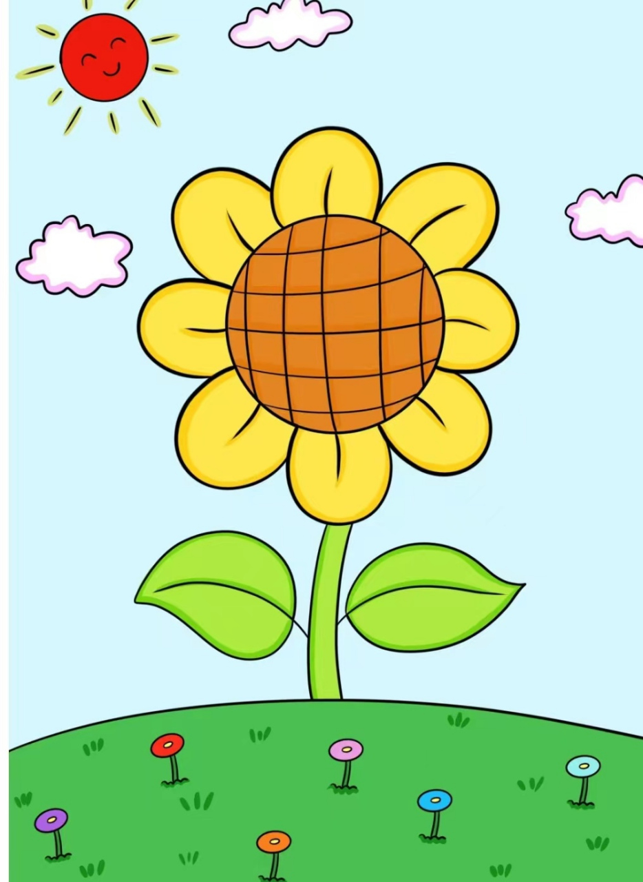 幼儿绘画作品图片大全  适合幼儿园小朋友的绘画96