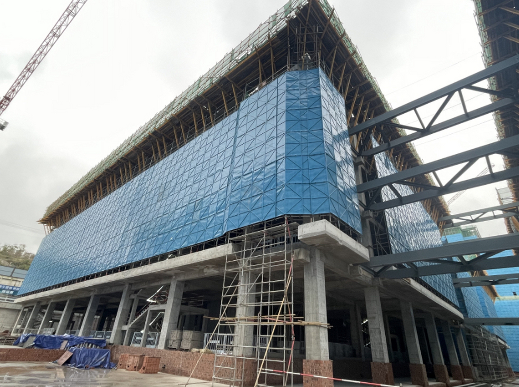 璧山区中医院建设进度再刷新,预计2024年年底达到竣工验收条件!