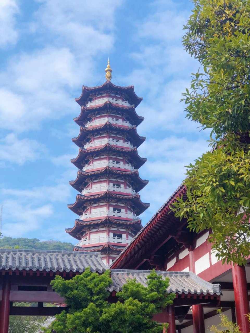 打卡北海冠头岭普度寺#城市大玩家# #旅行# #旅游