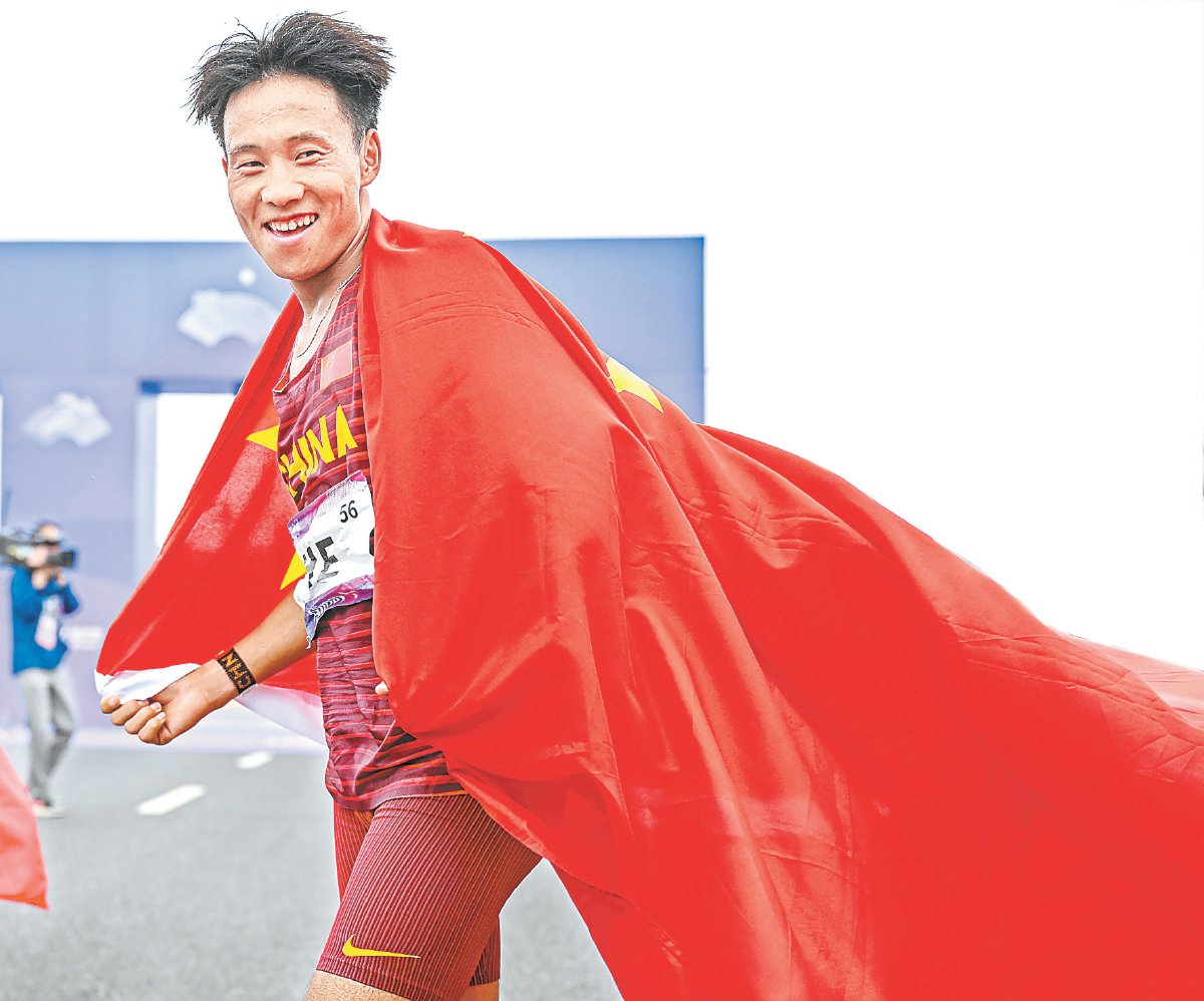 何杰再创中国马拉松新纪录