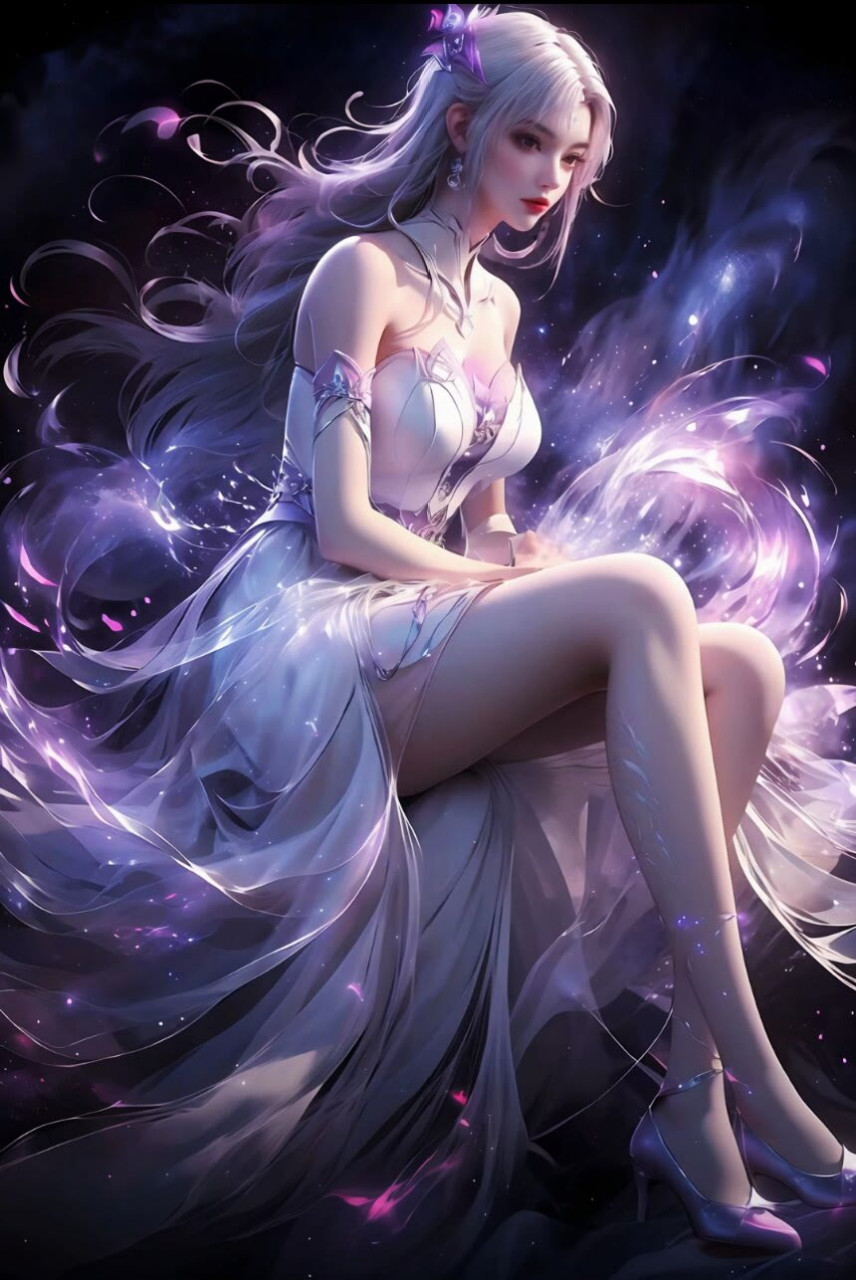 会发光的天使,带紫光那种哈哈哈[偷笑] #见证国漫崛起