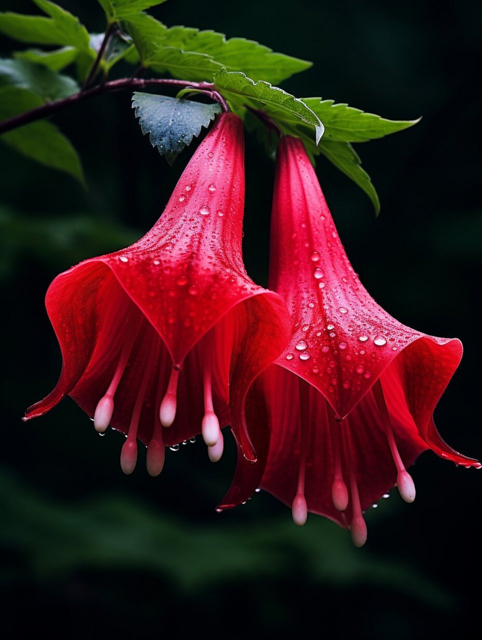 🥰钟形胭脂花:花中精灵,绽放美丽🎀   👀钟形胭脂花,如一位娇艳