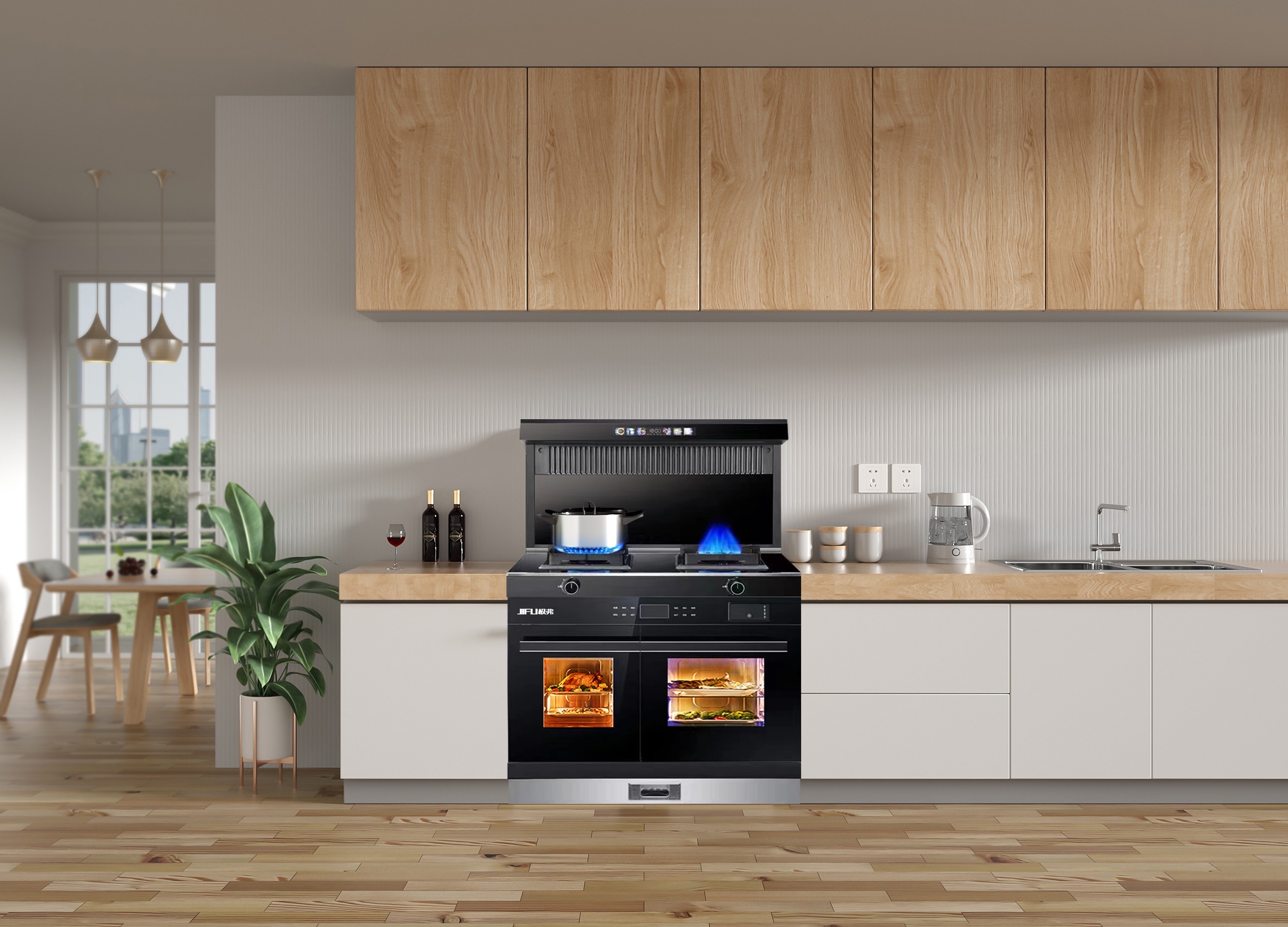 极弗高端集成灶