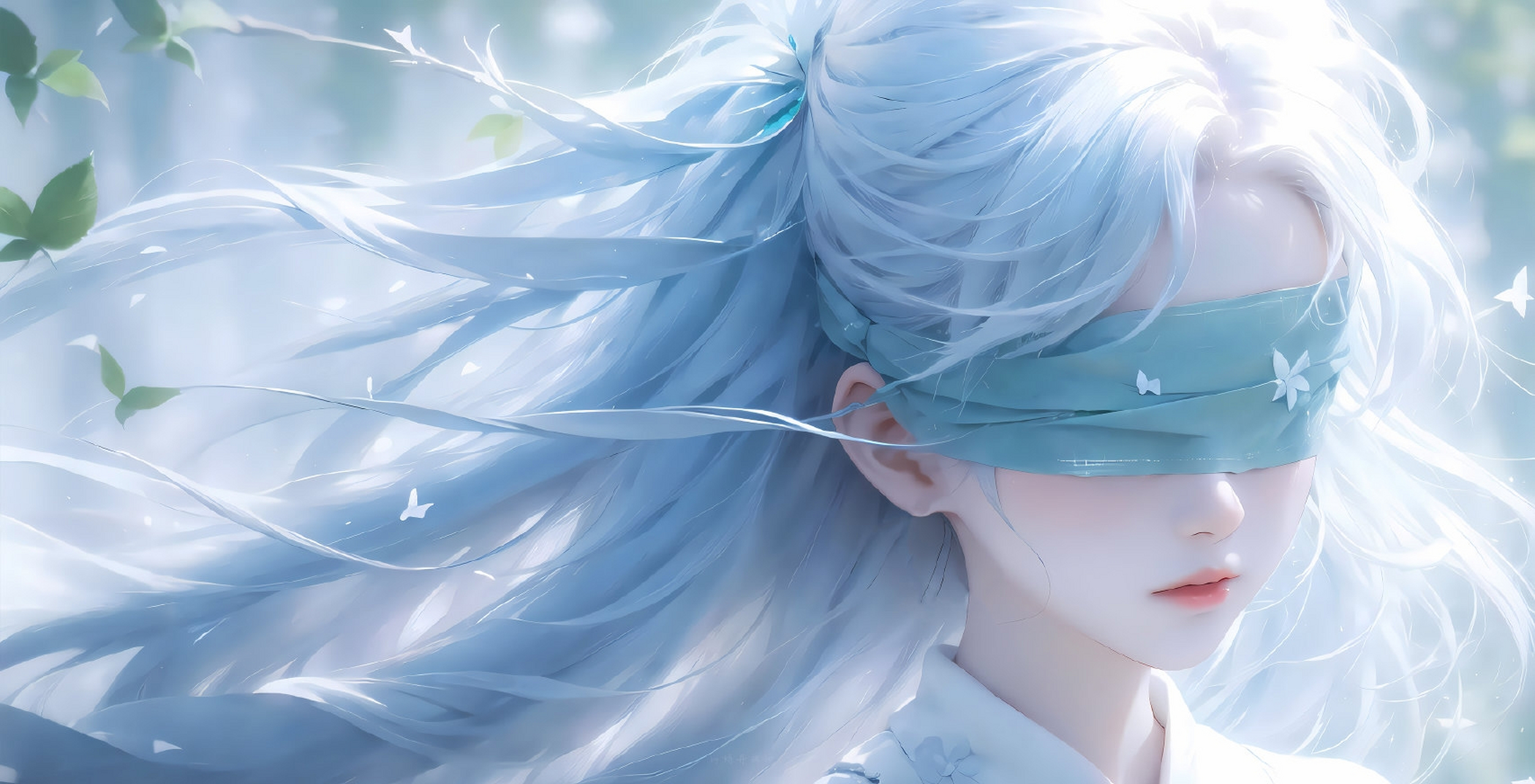 蒙眼少女壁纸#热点引擎计划