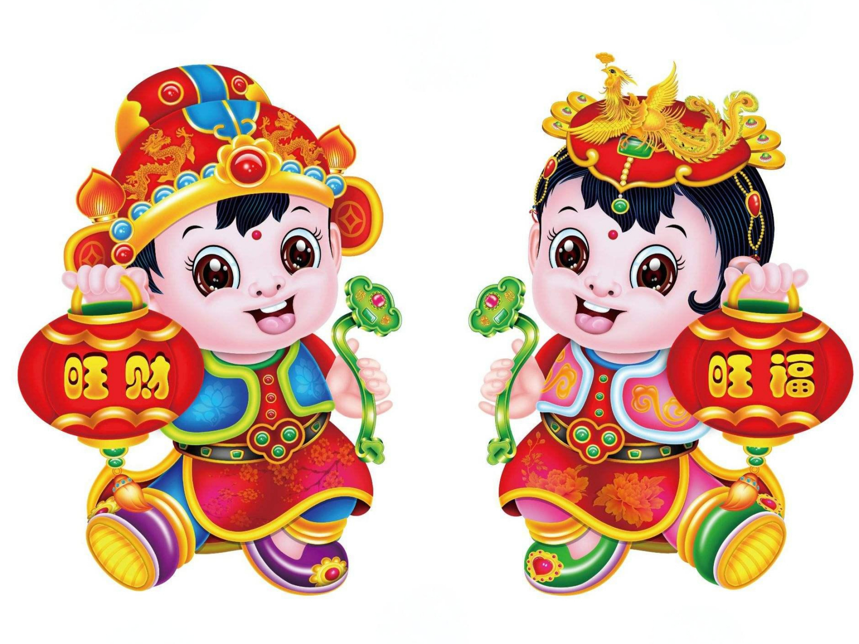 金童玉女,纯真,优雅与力量的化身!他们在历史长河中散发着迷人魅力.