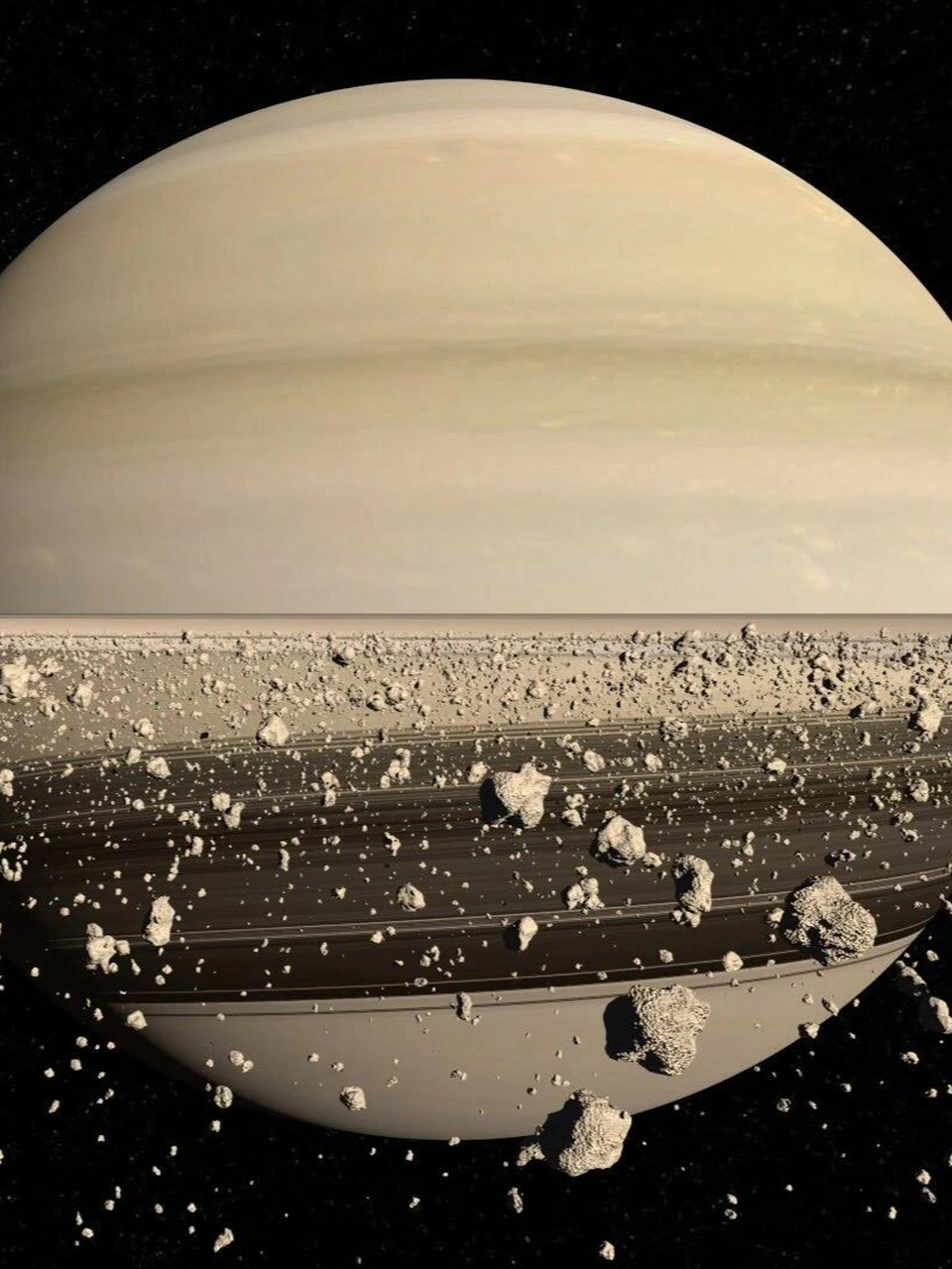 这就是神秘的土星!