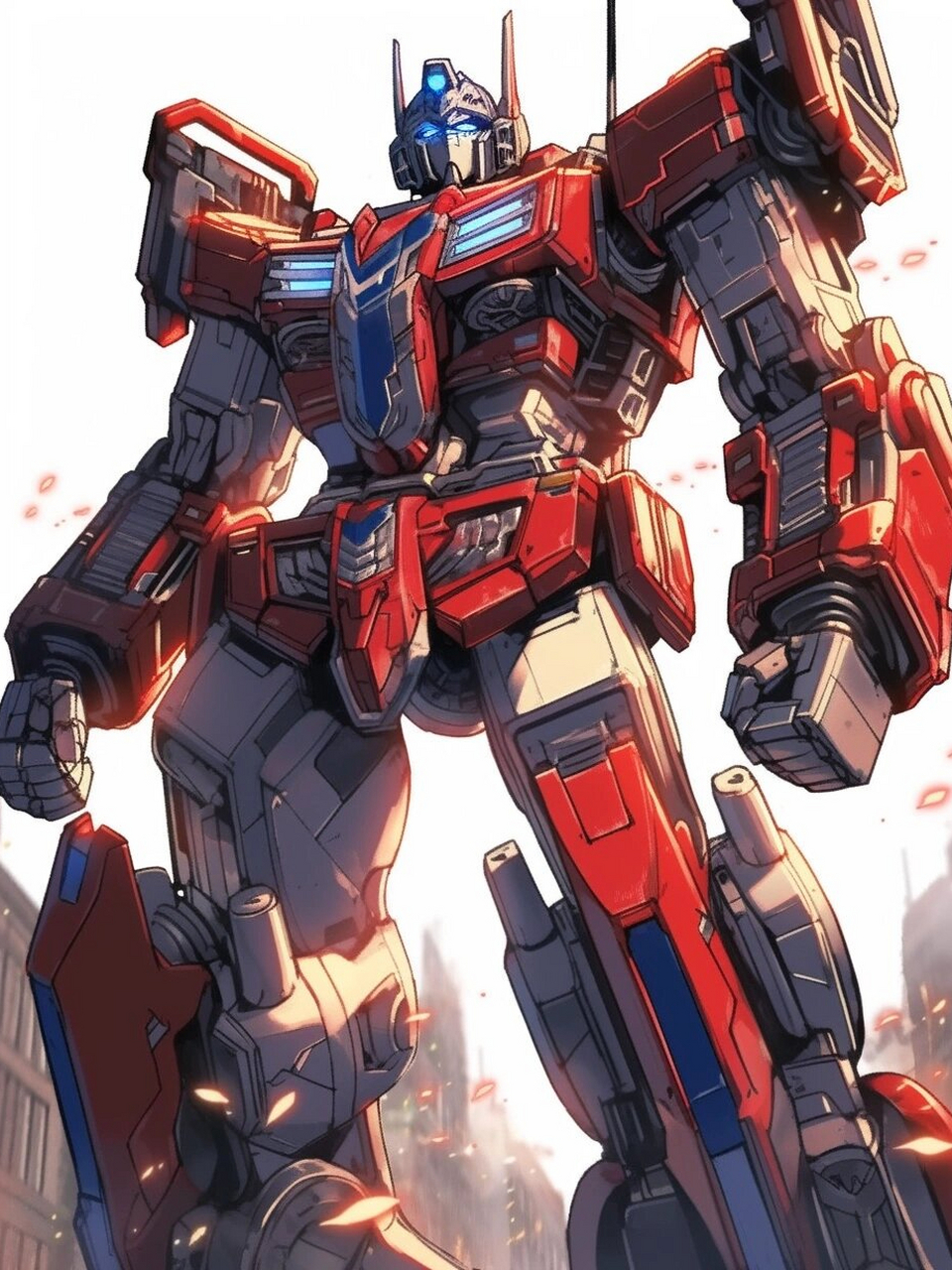 99  07擎天柱是变形金刚中的领袖,他的存在让人感到无比安心!