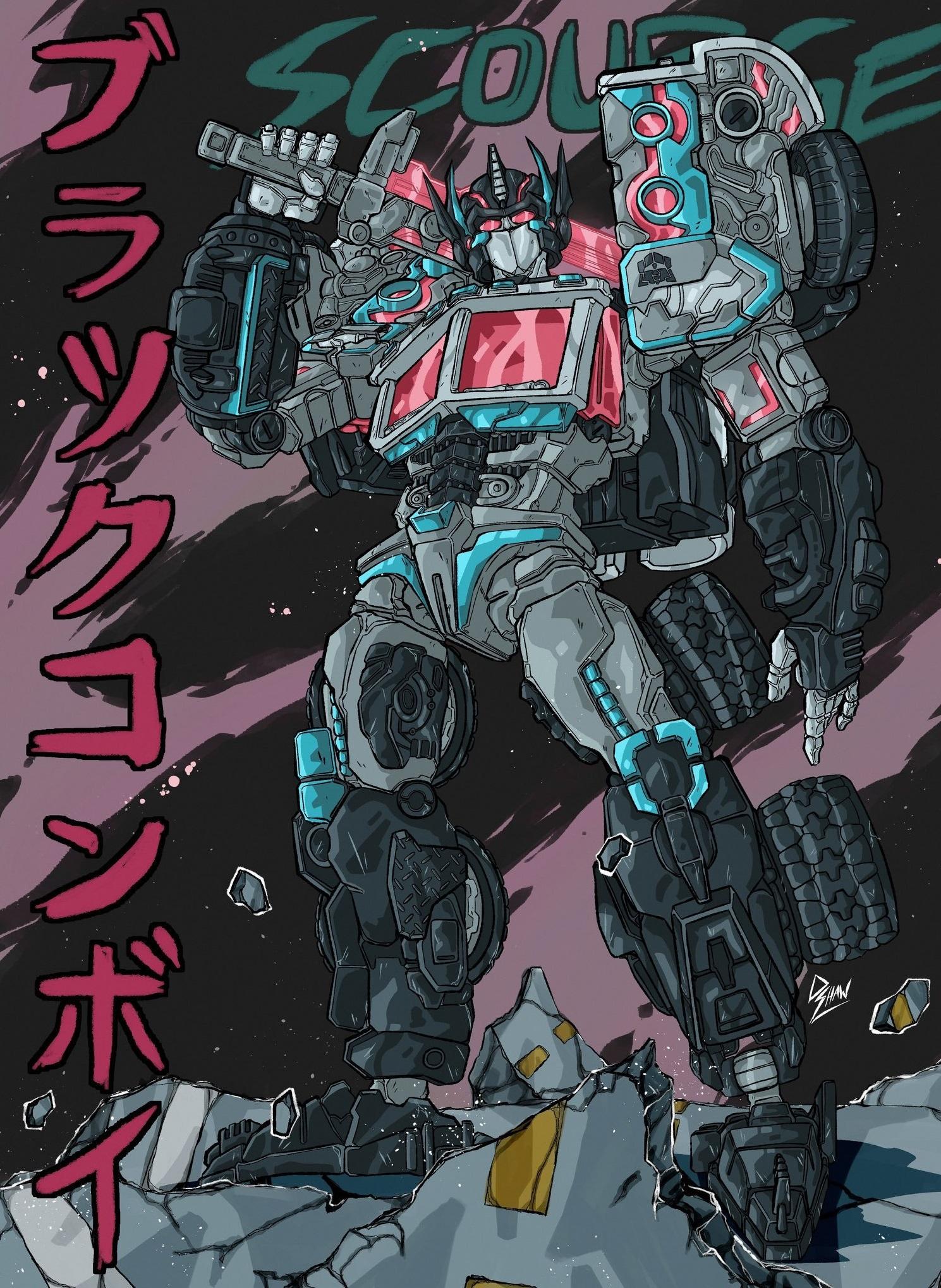 六面兽的深沉汽车人中还有仁莱,史达这样的领袖,而霸天虎中也有六面兽