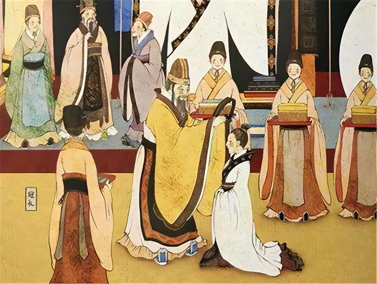 以前的"氏",就把"氏"更改成为了"名",就例如当时的"熊氏"改为了"熊姓"