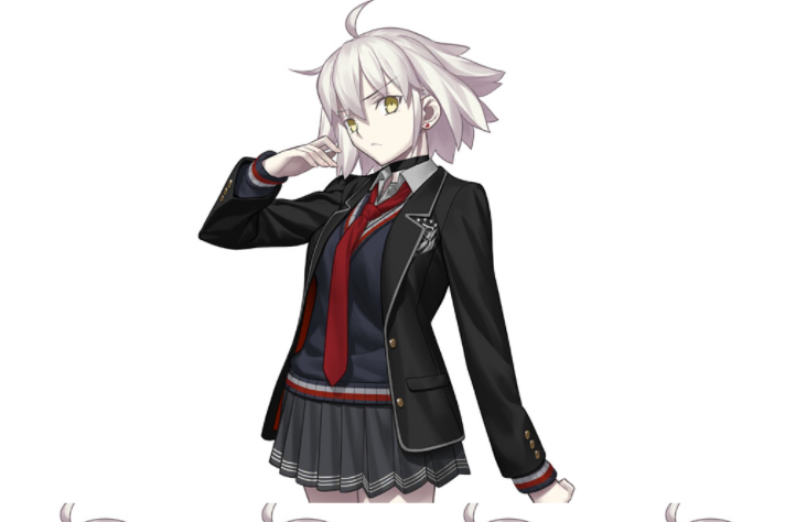 fgo日服奏章2主线推出大量jk和学院造型服饰的从者