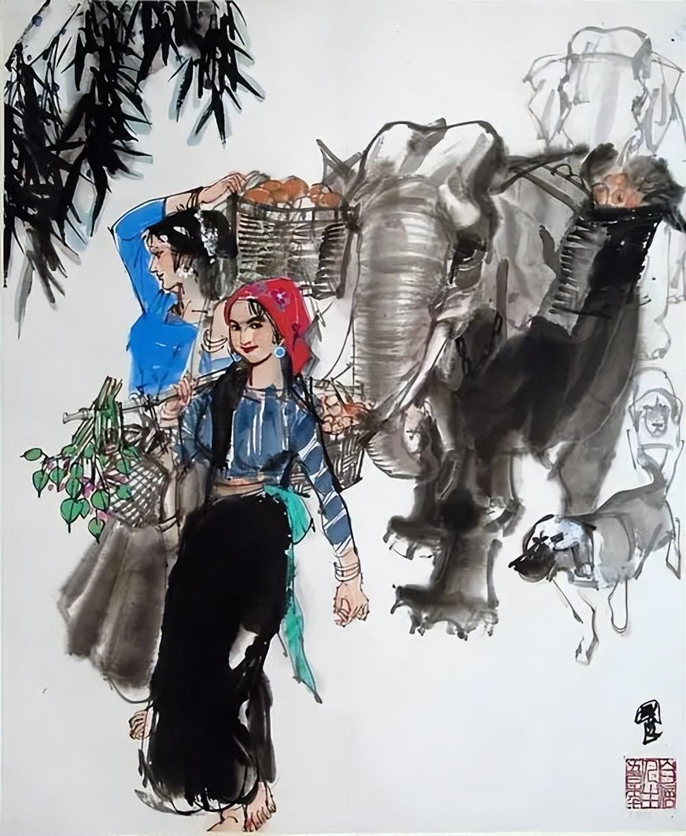 史国良国画作品赏析