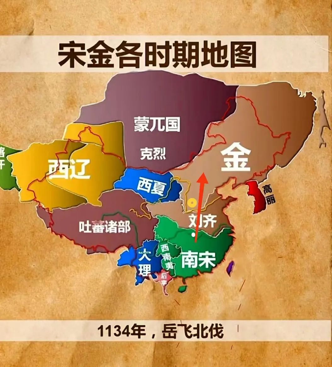 抗金名将岳飞的战绩如何?5次收复失地,逼近金朝首都朱仙镇