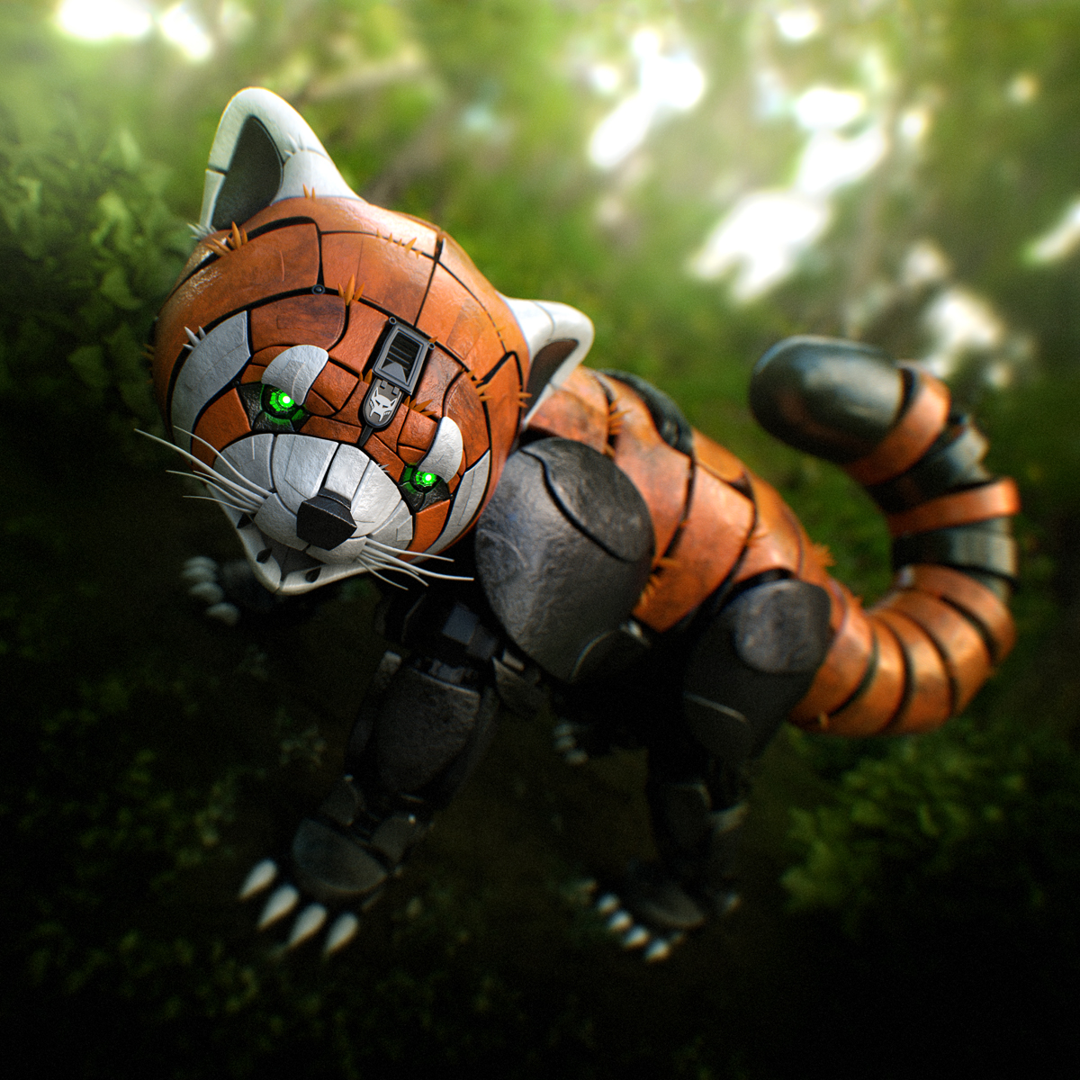 变7超能勇士崛起新角色小浣熊变形概念设计