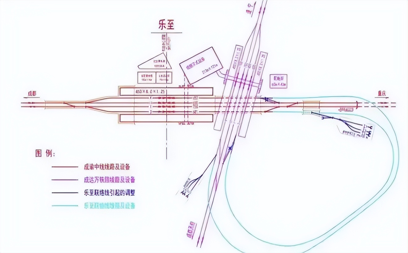 四川第二座十字型火车站开建,两条时速350的高铁将在此交叉