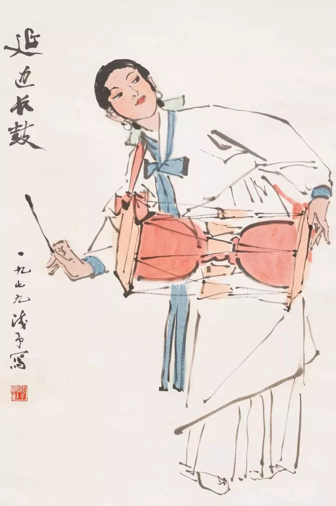 叶浅予|速写本就是画家的笔记本